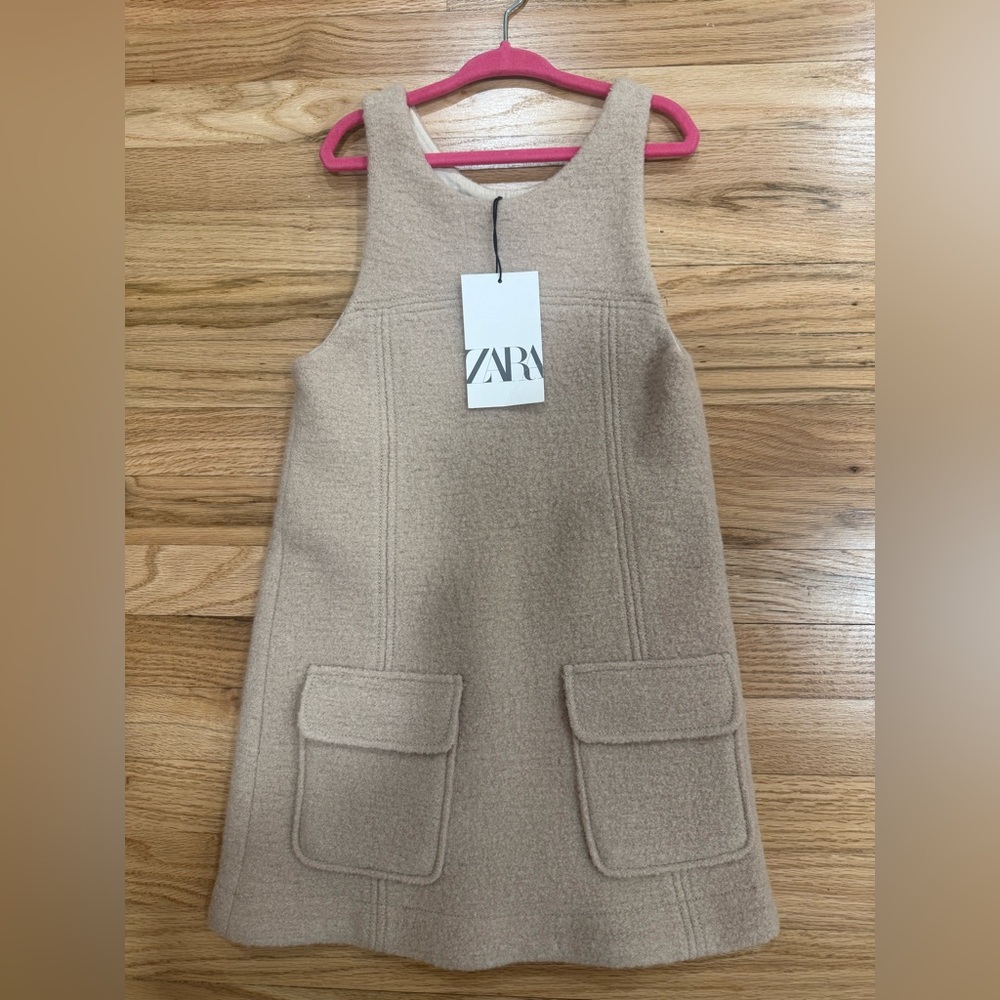 Zara girls pinafore dress